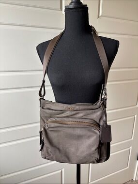 Tumi Nylon Messenger Bag with Adjustable Strap